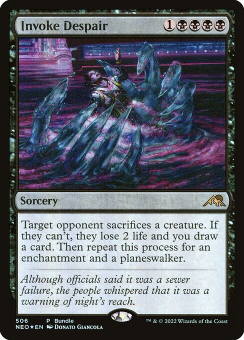 Invoke Despair (NEO Bundle) - Unique and Miscellaneous Promos