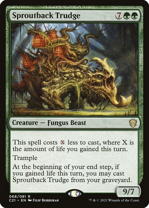 Sproutback Trudge - Commander 2021