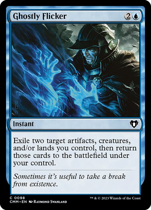 Ghostly Flicker (Foil) - Commander Masters