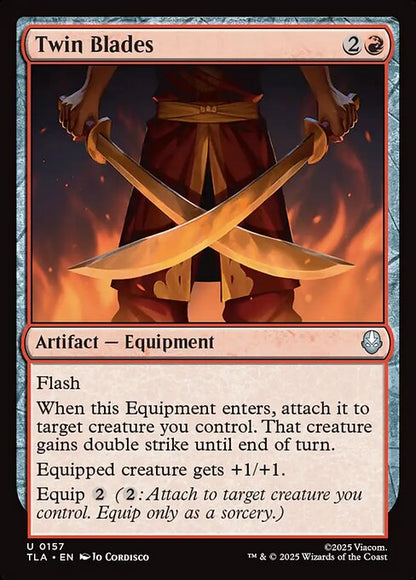 Twin Blades (Foil) - Avatar: The Last Airbender
