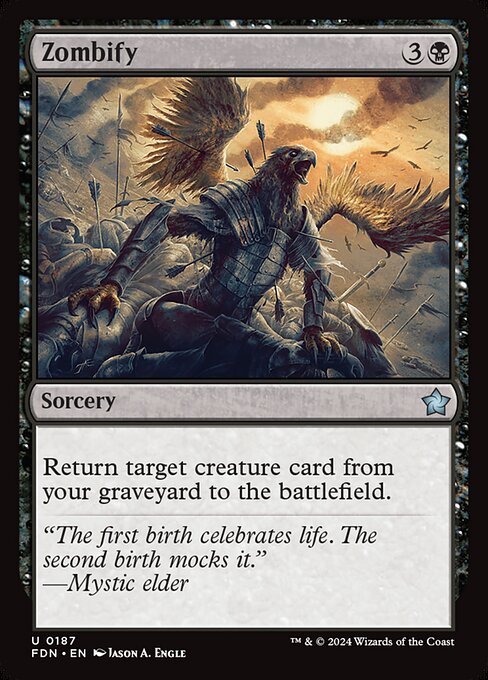 Zombify (Foil) - Foundations