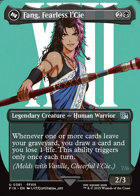 Fang, Fearless l'Cie (Borderless) - FINAL FANTASY
