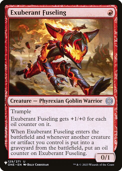 Exuberant Fuseling - The List Reprints