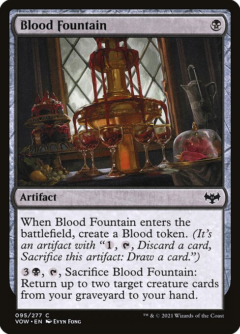 Blood Fountain (Foil) - Innistrad: Crimson Vow