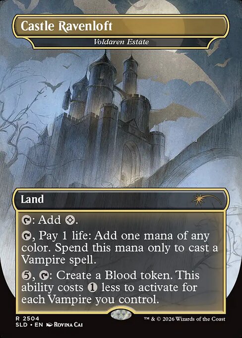 Castle Ravenloft - Voldaren Estate (Foil) - Secret Lair Drop Series