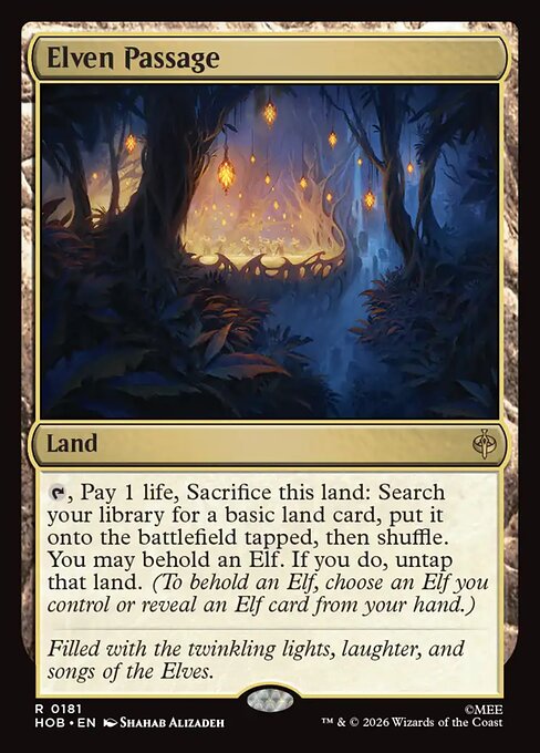 Elven Passage (Foil) - The Hobbit