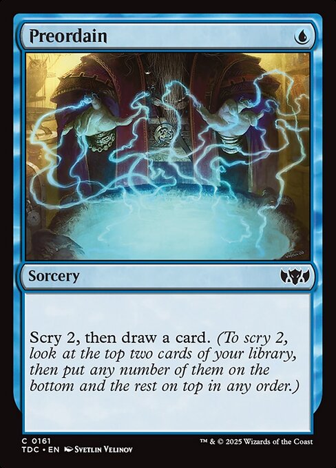 Preordain - Commander: Tarkir: Dragonstorm