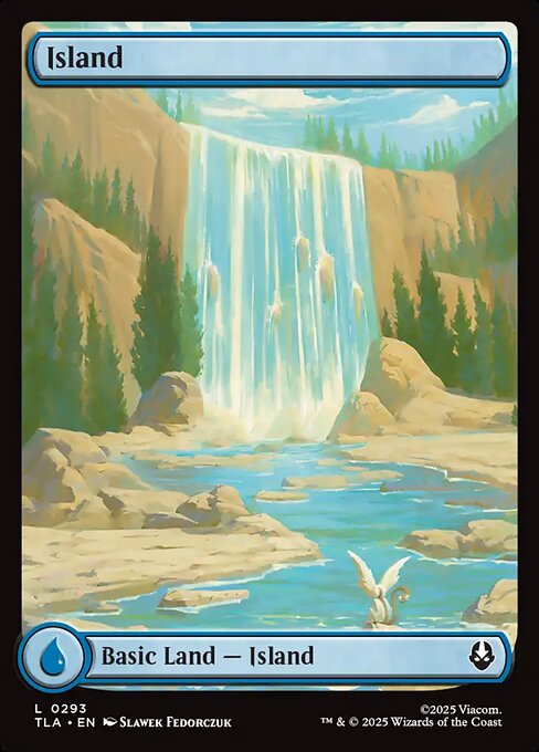 Island (0293) (Foil) - Avatar: The Last Airbender