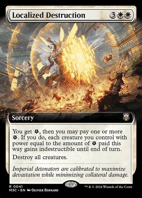 Localized Destruction (Extended Art) - Commander: Modern Horizons 3