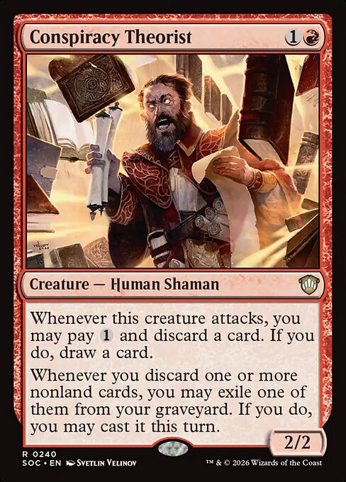 Conspiracy Theorist - Commander: Secrets of Strixhaven