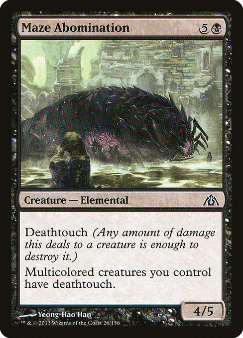 Maze Abomination - Dragon's Maze