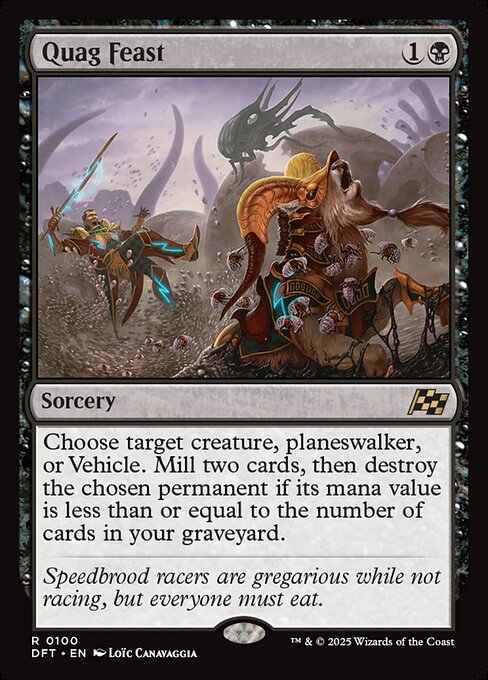 Quag Feast (Foil) - Aetherdrift