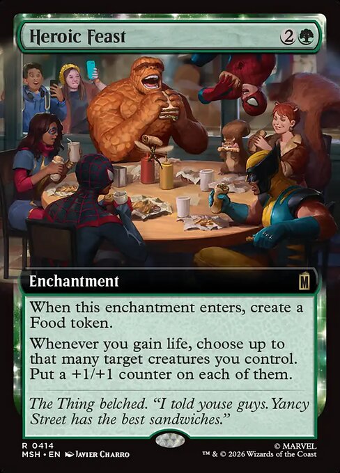 Heroic Feast (Extended Art) - Marvel Super Heroes