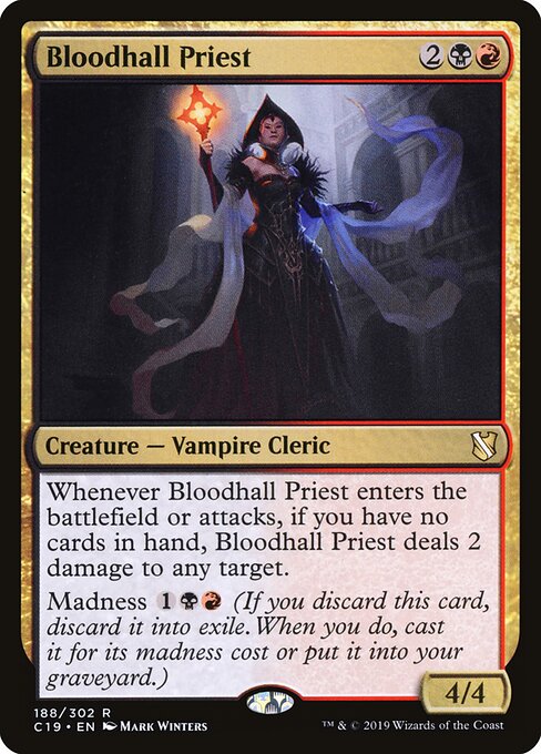 Bloodhall Priest - Commander 2019
