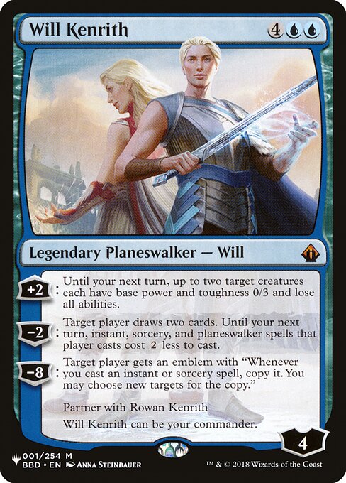 Will Kenrith - The List Reprints