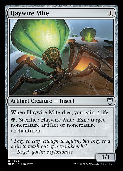 Haywire Mite - Commander: Bloomburrow