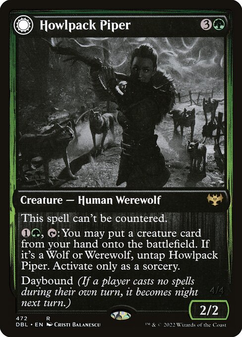 Howlpack Piper - Innistrad: Double Feature