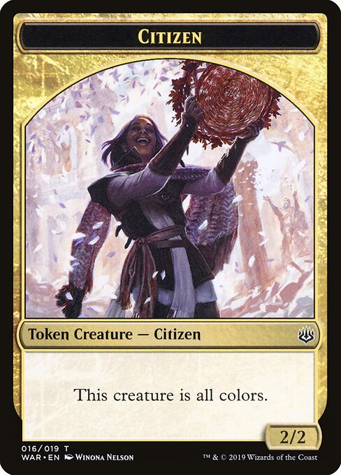 Citizen Token - War of the Spark