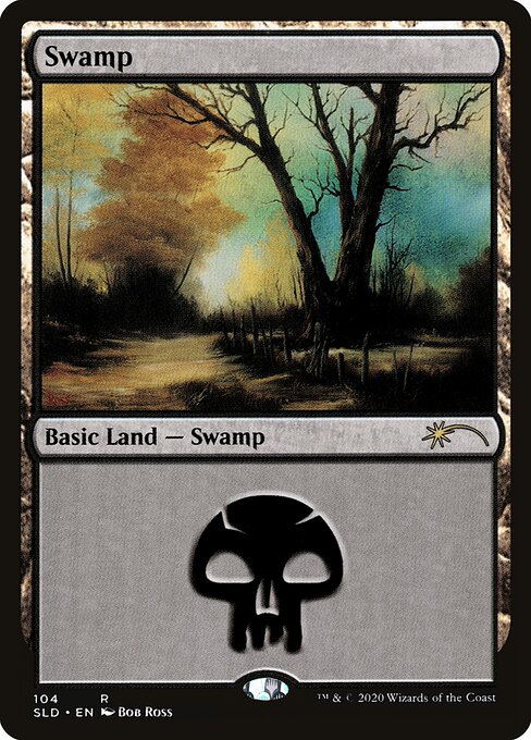 Swamp (104) (Bob Ross) - Secret Lair Drop Series