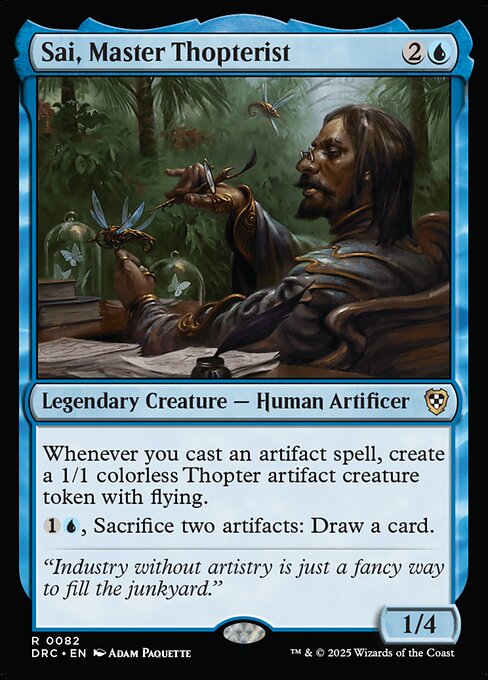 Sai, Master Thopterist - Commander: Aetherdrift