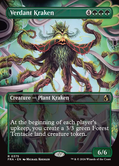 Verdant Kraken (Borderless) - Reality Fracture