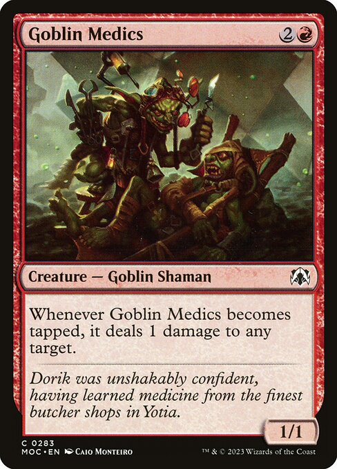 Goblin Medics - Commander: March of the Machine