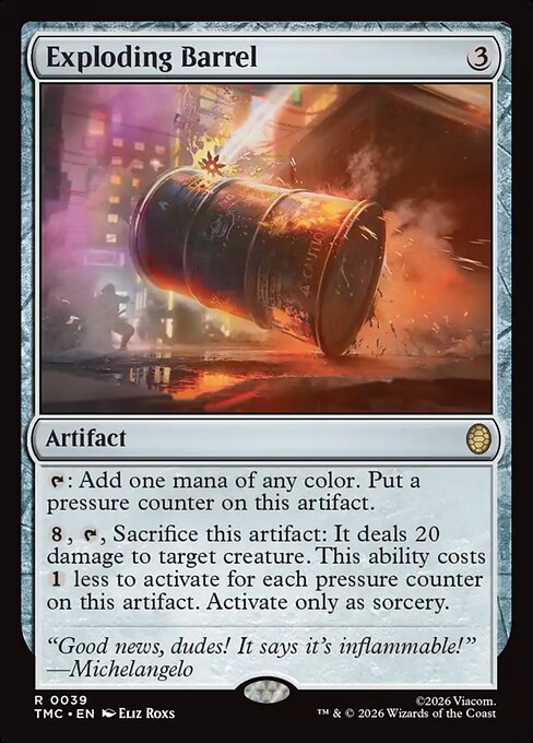 Exploding Barrel – North Valley Games