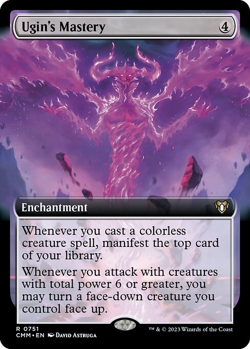 Ugin's Mastery (Extended Art) (Foil) - Commander Masters