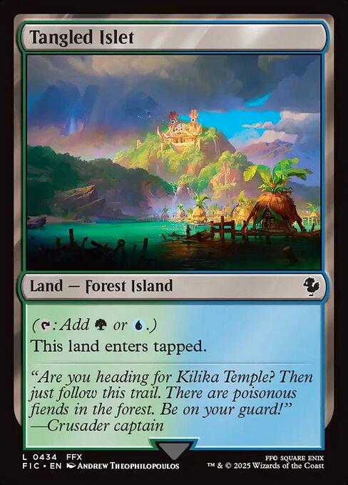 Tangled Islet - Commander: FINAL FANTASY