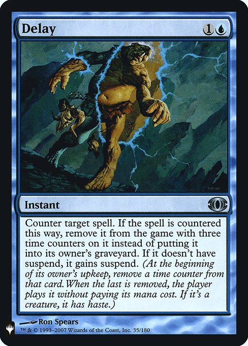 Delay (Foil) - The List Reprints