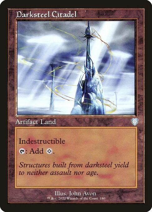Darksteel Citadel (Retro Frame) - Commander: The Brothers' War