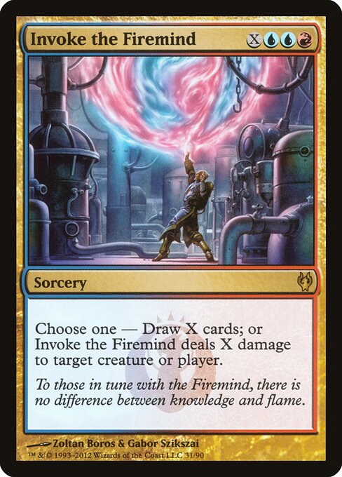 Invoke the Firemind - Duel Decks: Izzet vs. Golgari