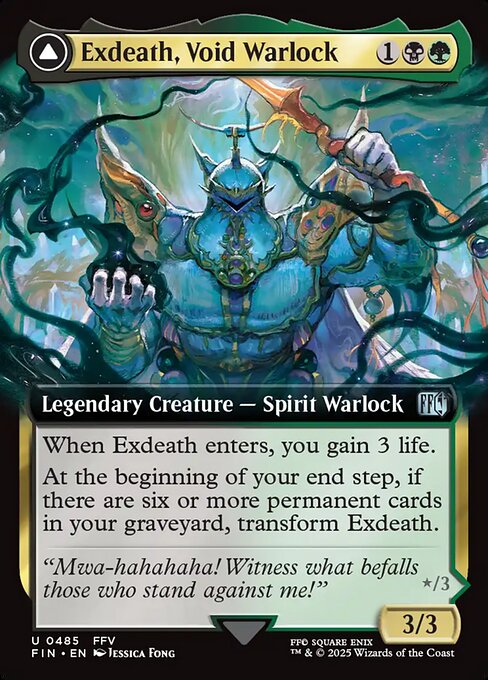 Exdeath, Void Warlock (Extended Art) - FINAL FANTASY