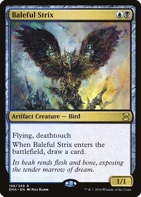 Baleful Strix (Foil) - Eternal Masters