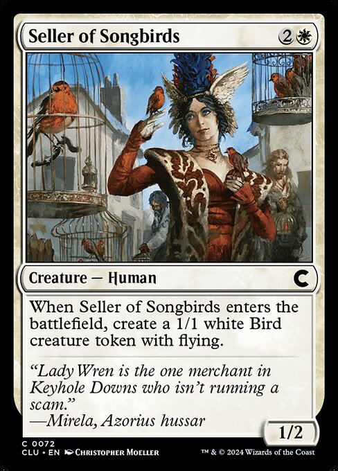 Seller of Songbirds - Ravnica: Clue Edition