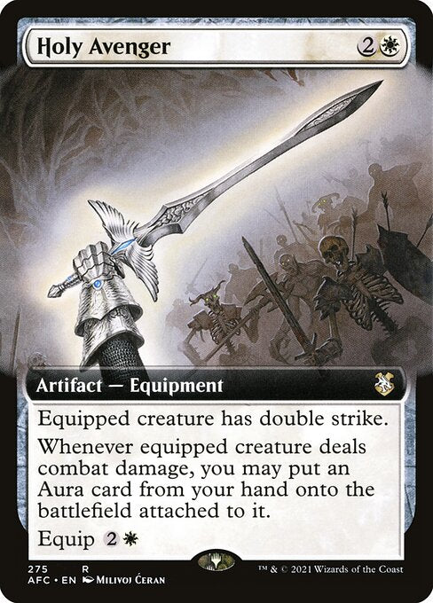 Holy Avenger (Extended Art) - Commander: Adventures in the Forgotten Realms