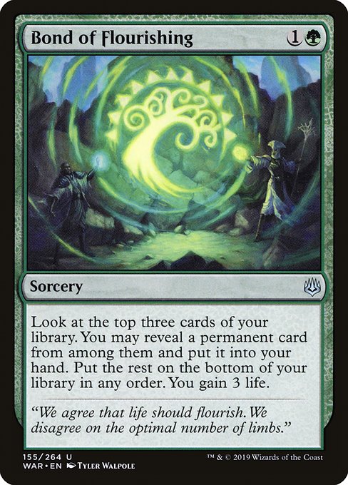 Bond of Flourishing - War of the Spark