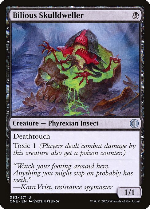 Bilious Skulldweller (Foil) - Phyrexia: All Will Be One