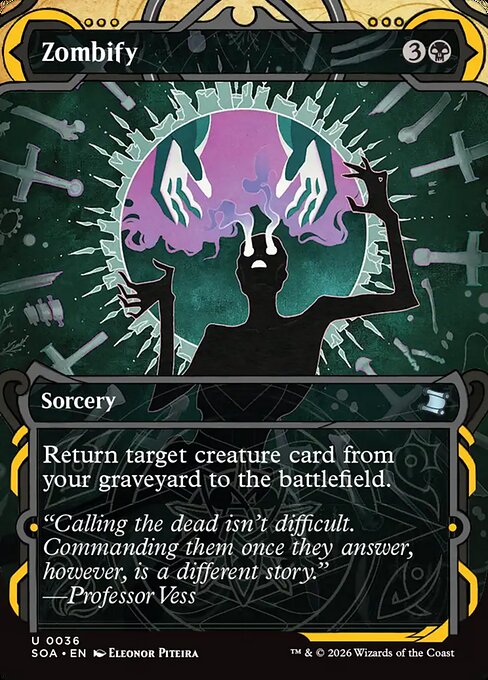 Zombify (Foil) - Secrets of Strixhaven: Mystical Archive