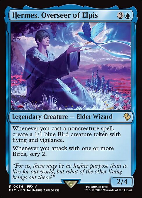 Hermes, Overseer of Elpis - Commander: FINAL FANTASY