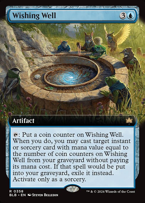 Wishing Well (Extended Art) - Bloomburrow