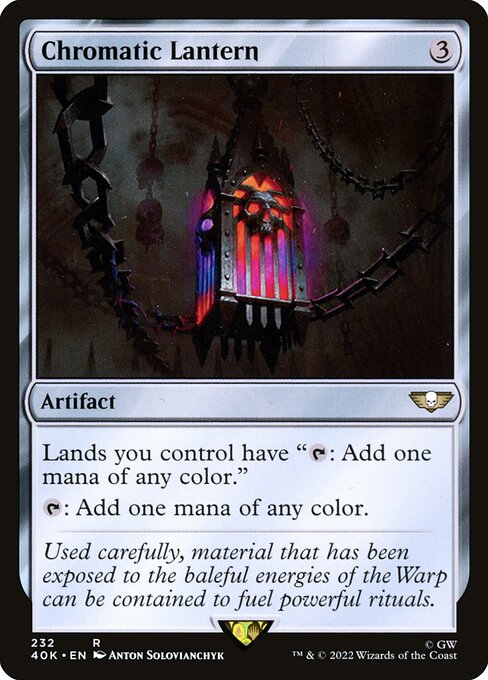 Chromatic Lantern - Universes Beyond: Warhammer 40,000
