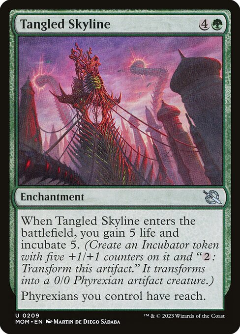 Tangled Skyline (Foil) - March of the Machine