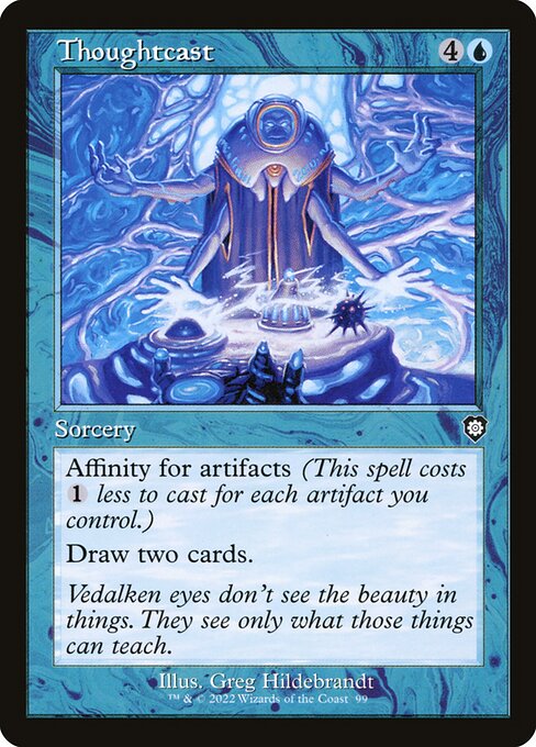 Thoughtcast (Retro Frame) - Commander: The Brothers' War