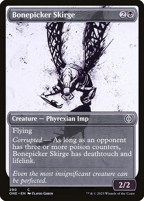 Bonepicker Skirge (Showcase) - Phyrexia: All Will Be One