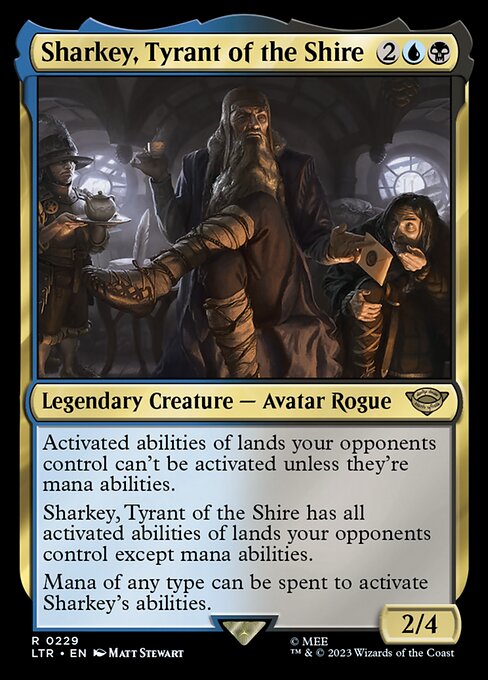 Sharkey, Tyrant of the Shire - Universes Beyond: The Lord of the Rings: Tales of Middle-earth