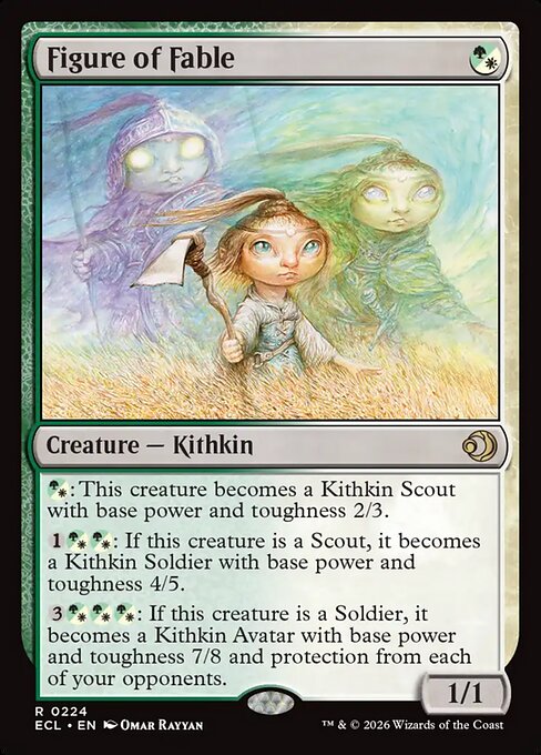 Figure of Fable (Foil) - Lorwyn Eclipsed