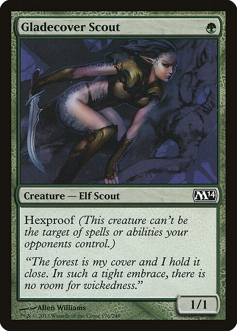 Gladecover Scout (Foil) - Magic 2012 (M12)
