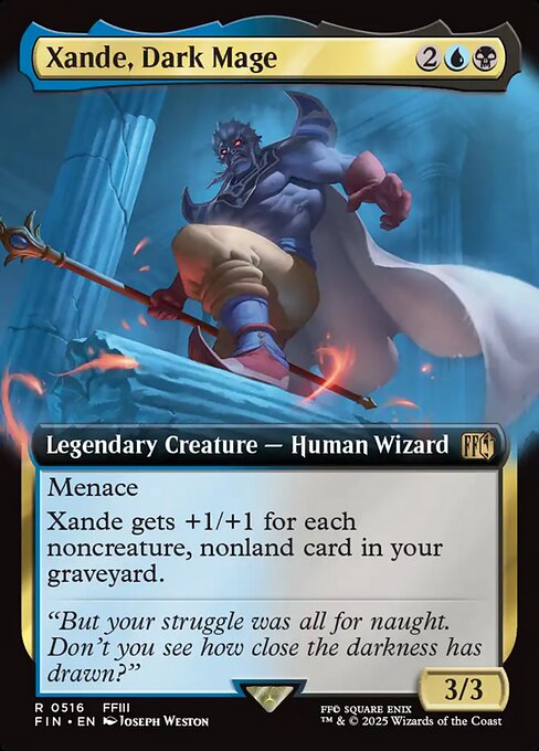 Xande, Dark Mage (Extended Art) - FINAL FANTASY
