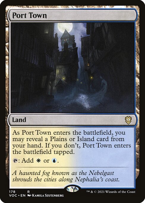 Port Town - Commander: Innistrad: Crimson Vow